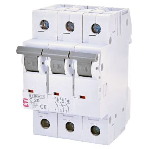 Automatic switch ETIMAT 6 3p C 20A