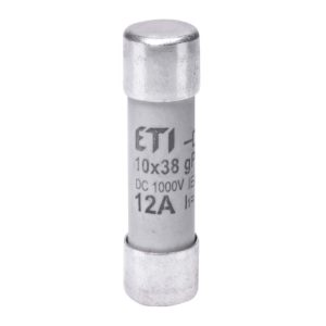 Fuse CH 10×38 gPV 12A 1000V (10kA)