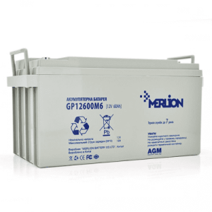 MERLION GP12600M6 60Ah 12V AGM battery