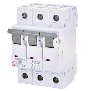 Automatic switch ETIMAT 6 3p C 25A