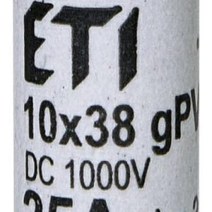Fuse CH 10×38 gPV 25A 1000V (30kA)