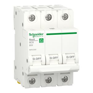 Schneider Electric Автоматичний вимикач Resi9, 50А, 3p, крива В, 6 кА