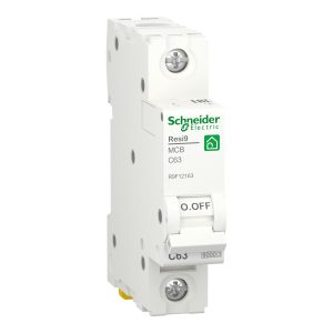Schneider Electric Автоматичний вимикач Resi9, 63A, 1p, крива C, 6 кА