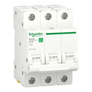 Schneider Electric Автоматичний вимикач Resi9, 32А, 3p, крива С, 6 кА