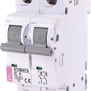 ETIMAT 6 2p C 32A (6kA) automatic circuit breaker