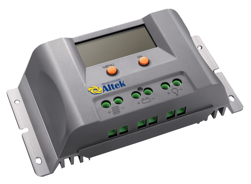 ALTEK P-20A/24V-USB/LCD Charge Controller