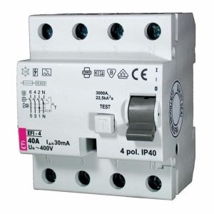 Differential relay EFI-4 G/KV 25/0.1 type A (10kA)