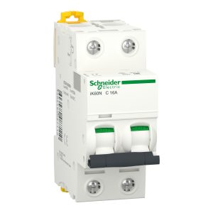 Schneider Electric Автоматичний вимикач IK60N, 2P, 16A, крива C